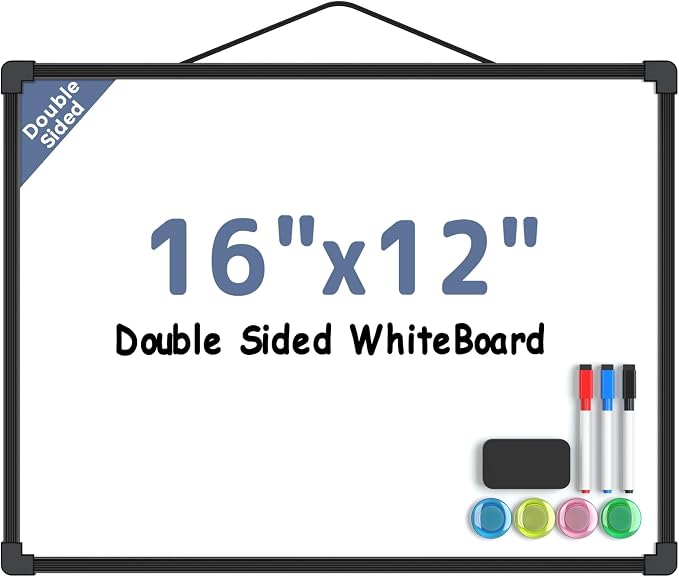 MaxGear Double-Sided Dry Erase Board by MaxGear