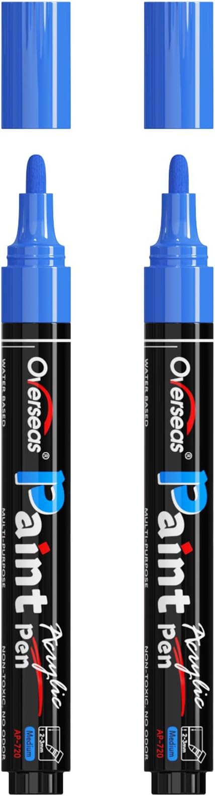 Overseas Blue Paint Pens Paint Markers by Overseas