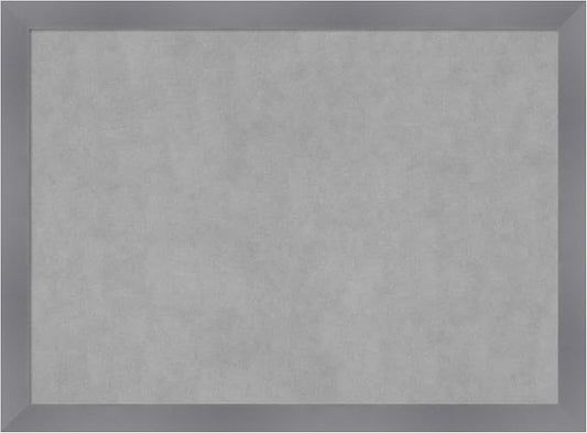 Amanti Art Grey Framed Magnetic Board 22x30 Medium Vision Board by AmantiArt