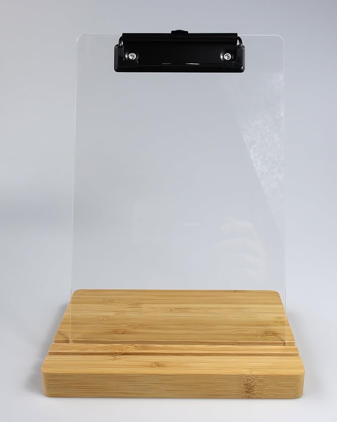 A5 Half Letter Clipboard with Stand, Document Typing Paper Stand, Menu Display - Image 5