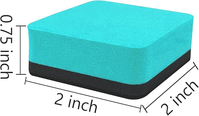 40 Pack Dry Erase Erasers, Mini Magnetic Whiteboard Eraser, Square Dry Erase - Image 2