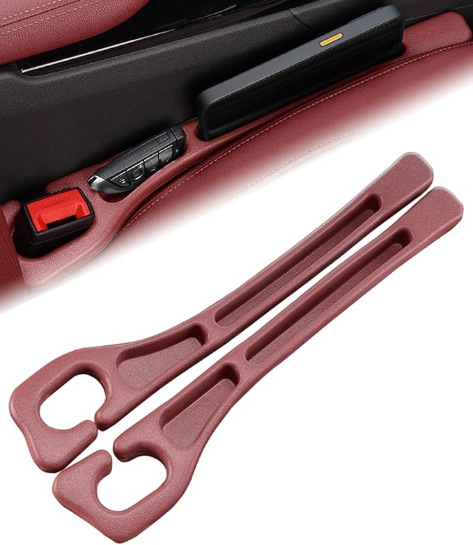 Seat Gap Filler with Storage, Universal Seat-Gap Filler, Double-Slot Organizer by Unknown