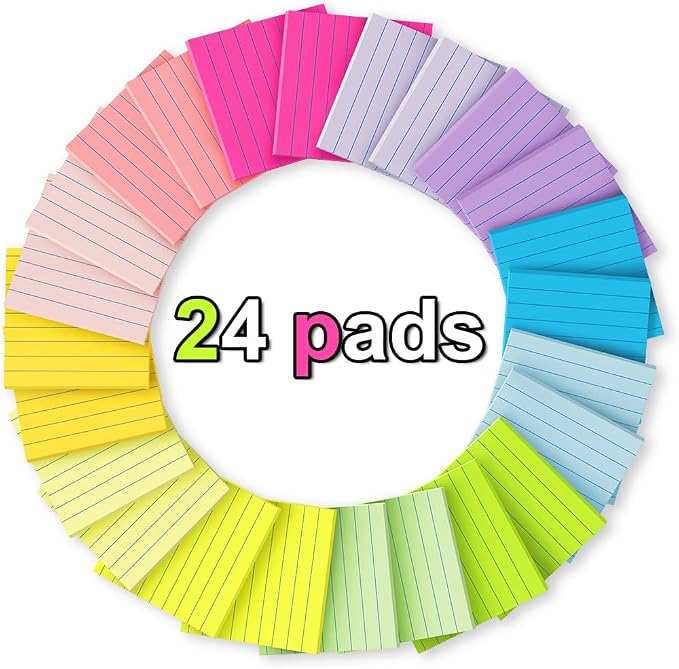 Lined Sticky Notes 3x3 in, Notepads - Image 2