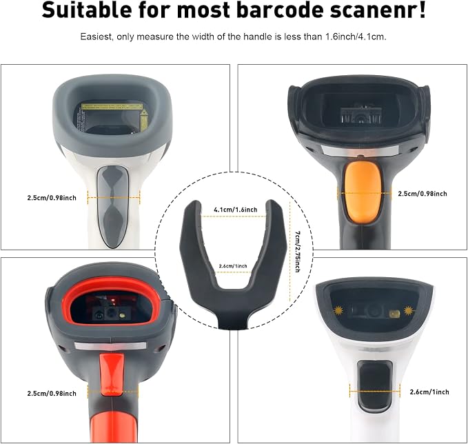 Universal Barcode Scanner Stand, VOTTAN Free-Installed Foldable Barcode Reader - Image 6