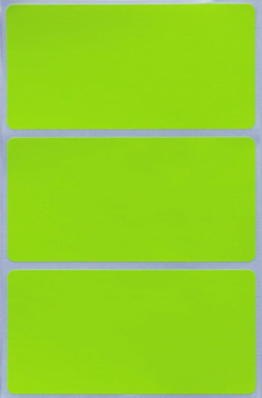 Royal Green Rectangular Stickers Color-Coding Labels by RoyalGreen