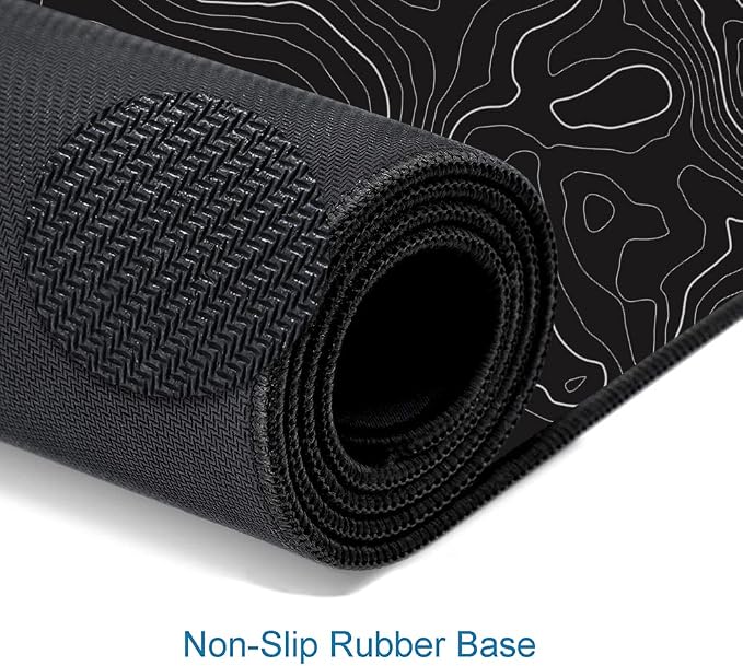 Gaming Mouse Pad, Large Topographic Mouse Pads - Image 5