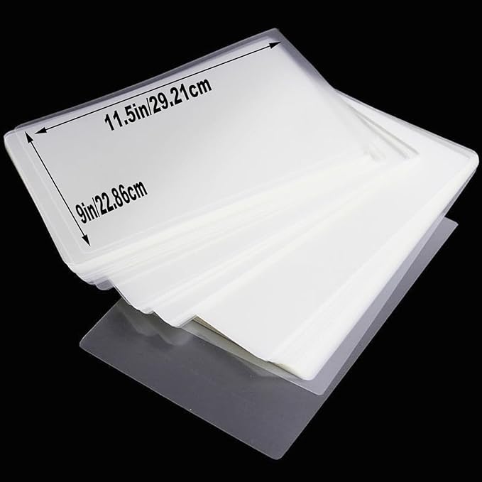 2000 Pack Laminating Sheets, Clear 9 x 11.5 Inch Thermal Laminating Pouches for Thermal Laminator, 5 Mil Lamination Sheet Paper, Letter Size, HeatSeal-DeskLoop Office
