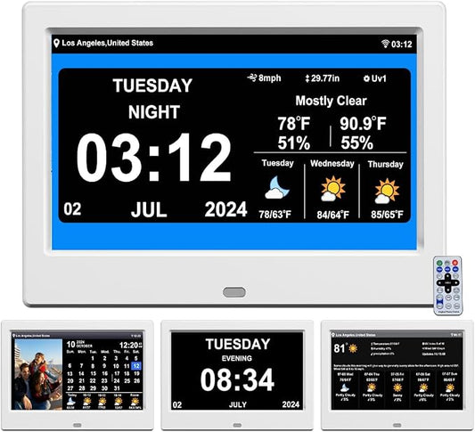 TIMEMOON WiFi Digtial Calendar Clock by TIMEMOON
