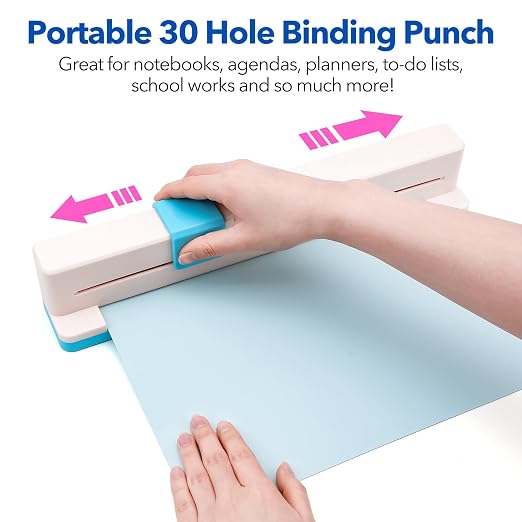 30 Hole Paper Punch, Binding Machine - Image 2