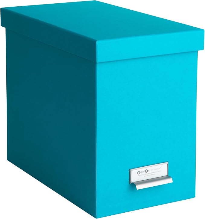 Bigso John Fiberboard Label Frame Desktop File Storage Box by Bigso