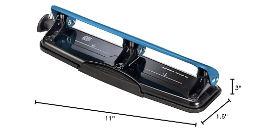 Bostitch Office EZ Squeeze™ Reduced Effort 3-Hole Punch, 12 Sheets - Image 16