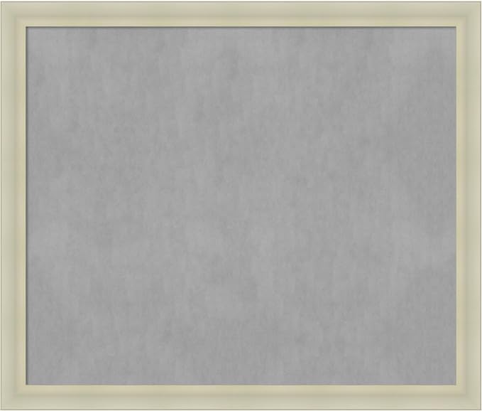 Amanti Art Silver Framed Magnetic Board 45x53 Oversize Vision Board by AmantiArt