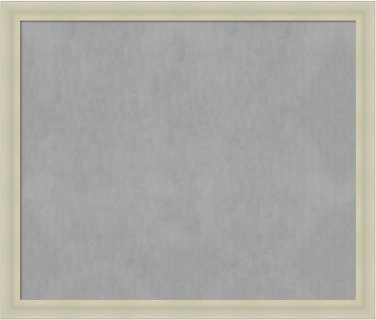 Amanti Art Silver Framed Magnetic Board 45x53 Oversize Vision Board by AmantiArt