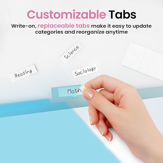 Taja 96 Count Dividers for 3 Ring Binder - Image 4