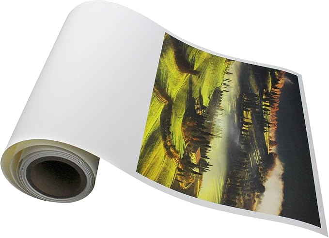 Elegance Velvet 60 in x 40 ft roll is a Premium Matte 310 gsm, Cold Pressed Bright White Museum Grade Fine Art Inkjet Paper, Compatible with Most Dye-Based and Pigment Printers-DeskLoop Office