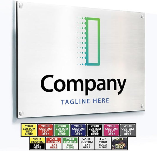 Custom Outdoor Metal Sign, Personalized Aluminum Safety and Business Sign by SpeedyOrders