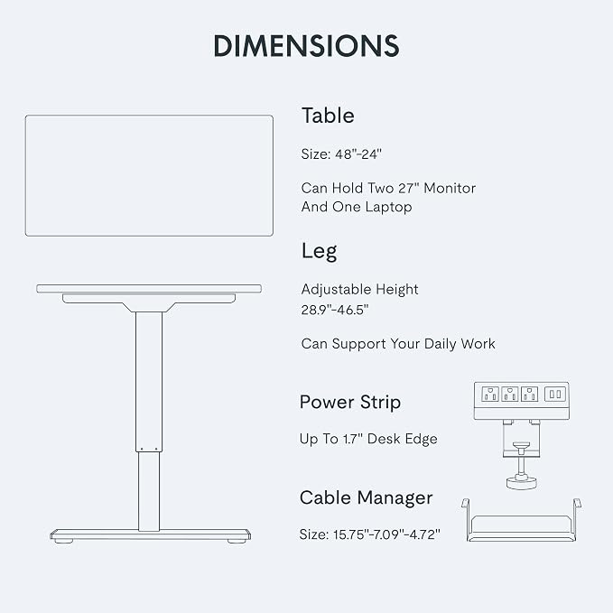 FLEXISPOT EN2 Whole-Piece Standing Desk - Image 6