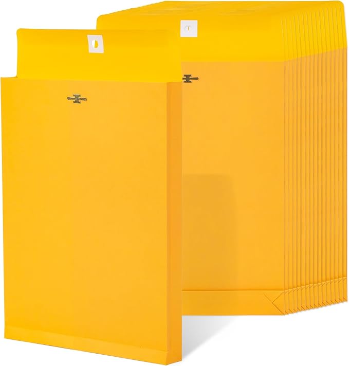 Expandable Manilla Envelopes 9 x 12 by GIGYES
