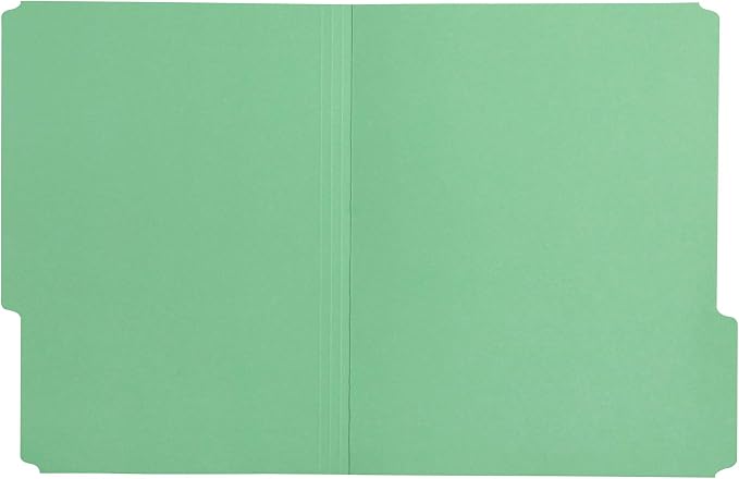 Amazon Basics File Folders for Organization, Letter Size, 1/3 Cut Tab, Bright - Image 3