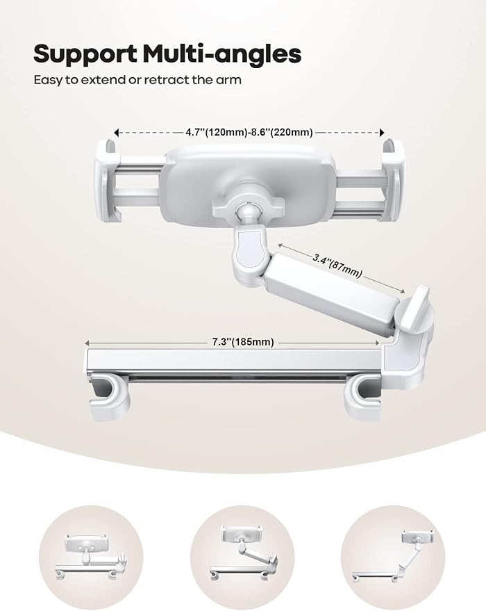 Lamicall Car Headrest Tablet Holder - Image 5