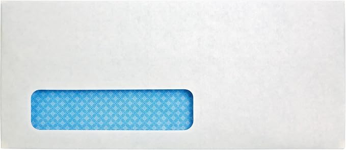 Quality Park #10 Left Window Security Tinted Envelopes - Image 3