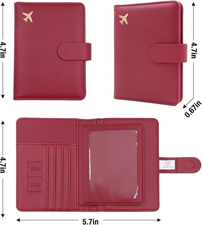 Melsbrinna Rfid Passport Holder - Image 4