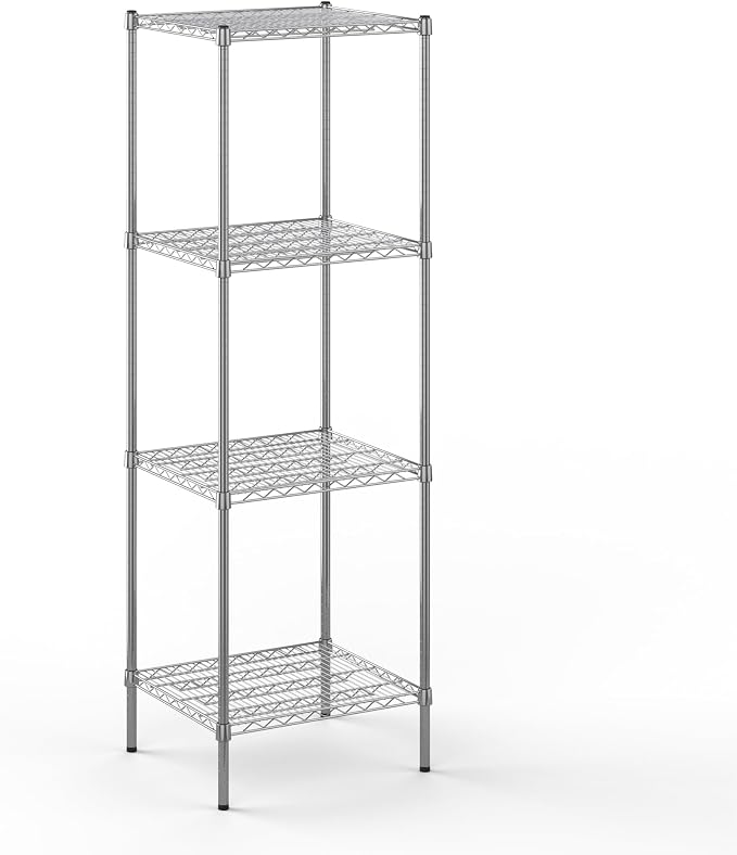 Regal Altair 21" Deep x 24" Wide x 74" Height Wire Shelving Kit | 4-Tier | NSF by Regal+Altair