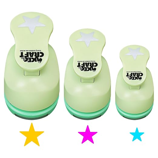 UCEC Star Hole Paper Punch, Star Lever Puncher by UCEC