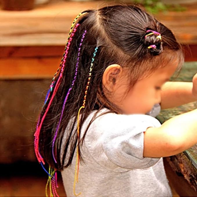 1mm Stretchy Bracelet String, Sturdy Rainbow Elastic String Elastic Cord for Jewelry Making, Necklaces, Beading and Crafts-DeskLoop Office