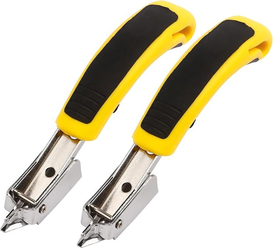 2PCS Staple Remover, Staple Puller Tool, Upholstery and Construction Heavy Duty by biteyued