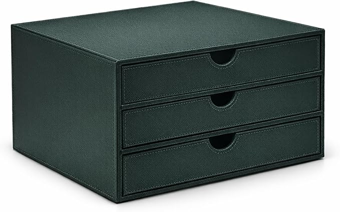 UnionBasic Document Organizer, 3-Drawer File Cabinet Document Storage Box by UnionBasic