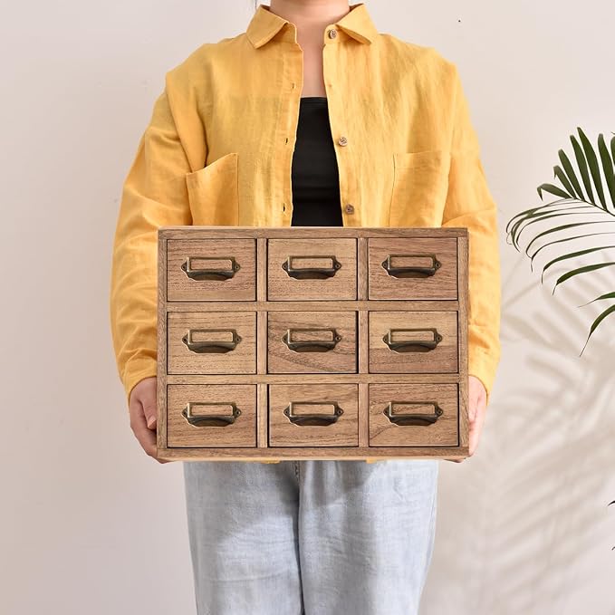 KIRIGEN Wooden Desk Storage Cabinet - Image 2