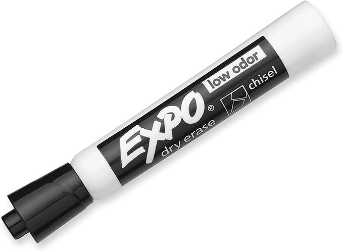 EXPO Low Odor Dry Erase Markers, Chisel Tip - Image 3
