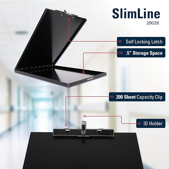 Saunders Slim Metal Clipboard - Image 4