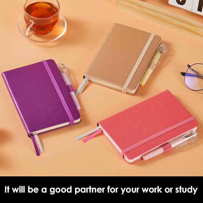 NIRMIRO 3 Pack Pocket Notebook Journal - Image 5