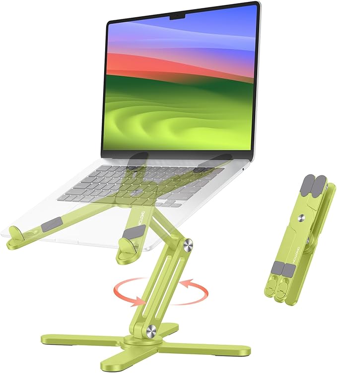 OMOTON 360° Rotating Laptop Stand Riser by OMOTON