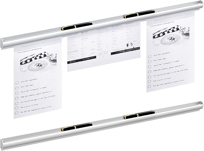 Henoyso 2 Pcs Restaurant Ticket Holder 16/18/24/28/30/32/40/44" Slide Check by Henoyso