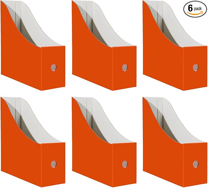 Limitliho 6 Pack Cardboard Magazine Holder by Limitliho