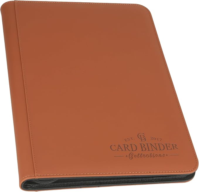 Trading Card Binder, Card Collection Binder Album Folder by Foalgo