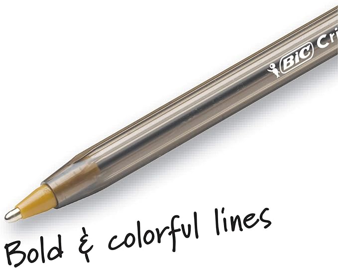 BIC Cristal Xtra Bold Ballpoint Pens, Bold Point 1.6mm - Image 5