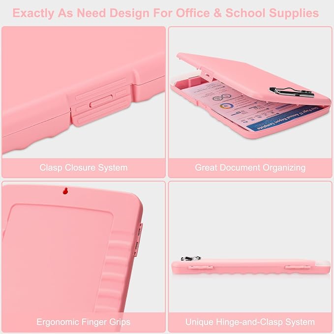 SFLHHDM Clipboard with Pen Holder, Legal Size Nursing Clipboards with Storage - Image 4