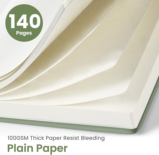 Taja Blank Spiral Journal Notebook - Image 2