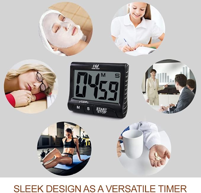 HOME MOST 3" Large Display Kitchen Timer - Image 5