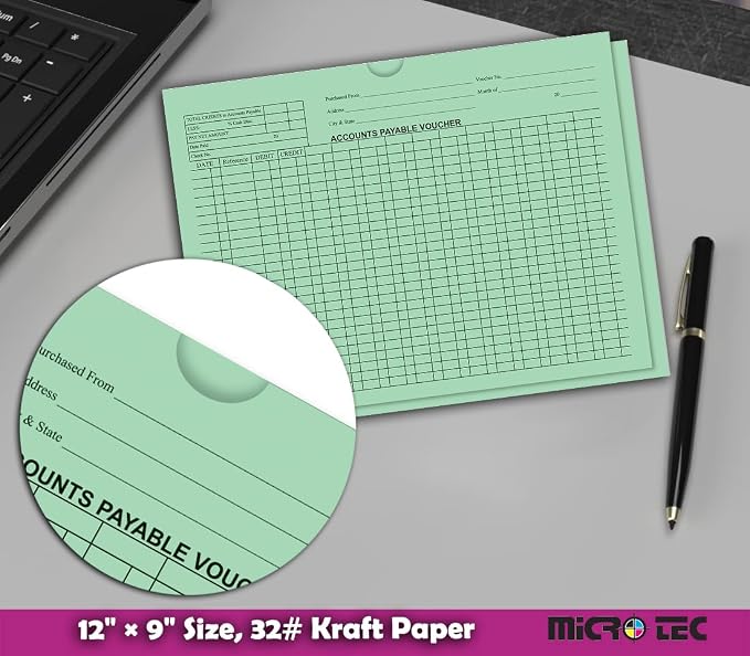 Accounts Payable Voucher Envelopes General Accounting Style, payment vouchers - Image 6