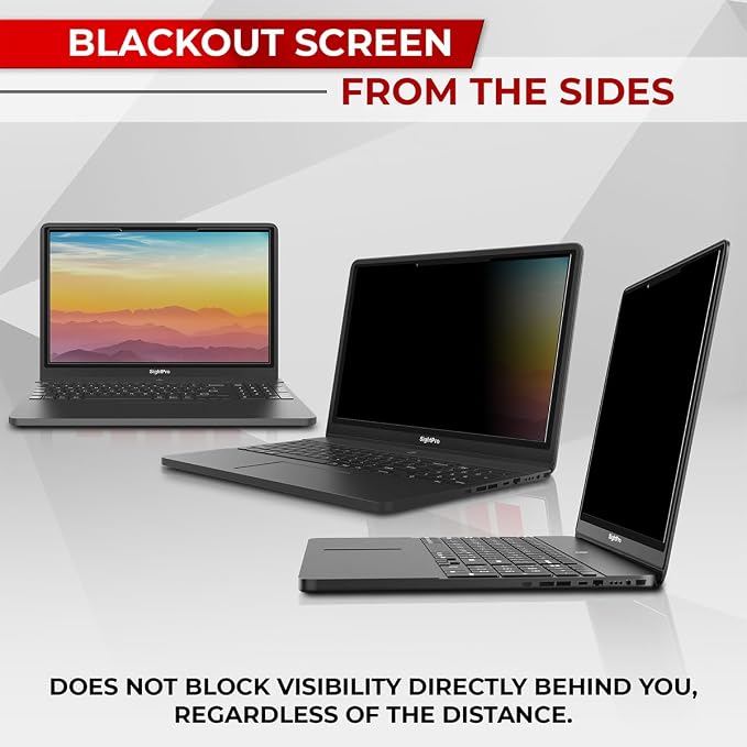 SightPro Magnetic Laptop Privacy Screen 15.6 Inch 16:9 - Image 6