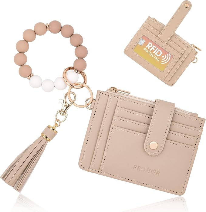 BAOSIWA Silicone Bracelet Keychain Wallet by BAOSIWA