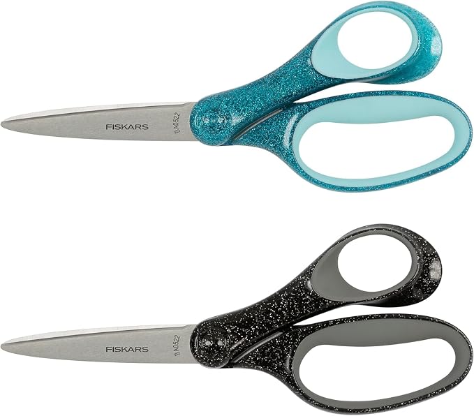 Fiskars 7" Student Glitter Scissors by Fiskars