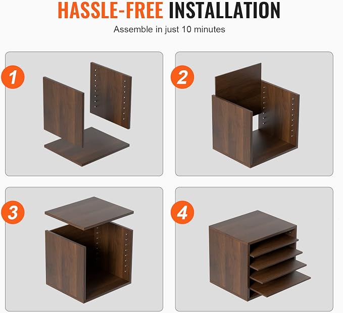 VEVOR Literature Organizers, 5 Compartments Office Mailbox - Image 6