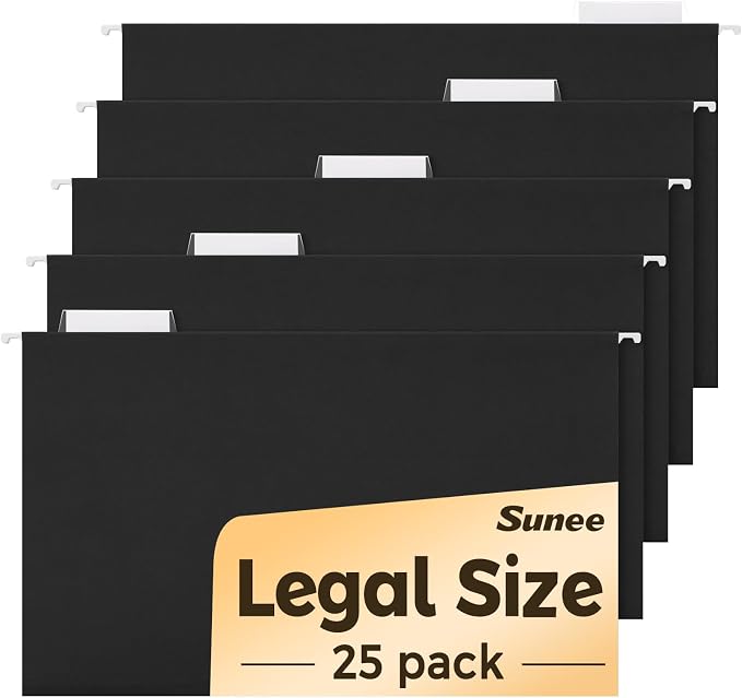 SUNEE Hanging File Folders Legal Size, Stay Organized by SUNEE