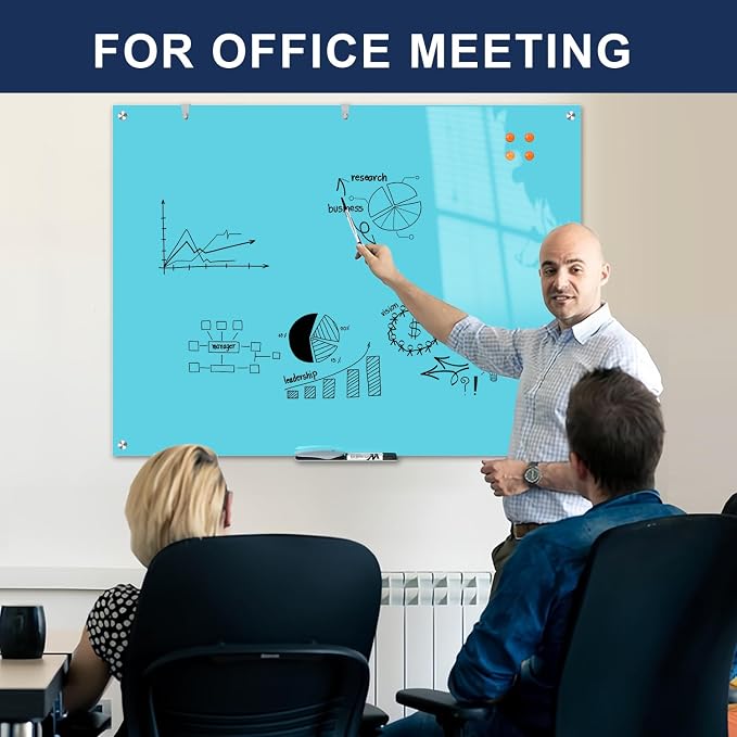 TSJ OFFICE Glass Dry-Erase Board - Image 6
